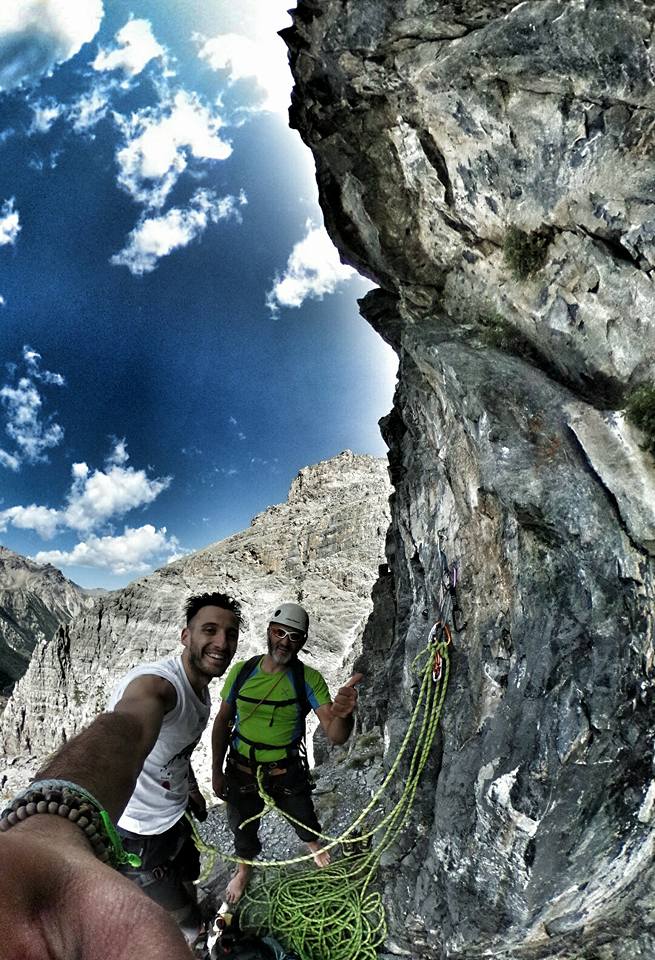 Io e Alessandro alla Torre Germana