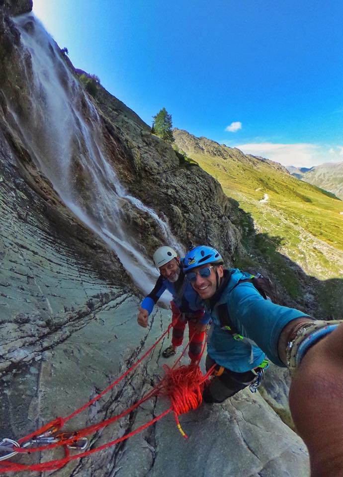 Io e Ale Cascata Scarfiotti